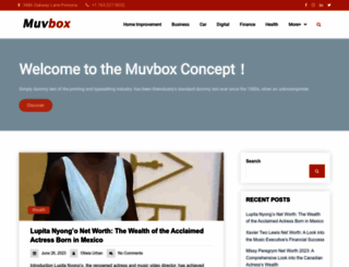 muvboxconcept.com screenshot
