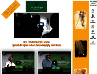 muybridgefilmschool.com screenshot