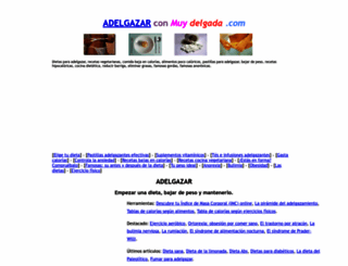 muydelgada.com screenshot