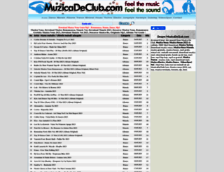 muzicadeclub.com screenshot