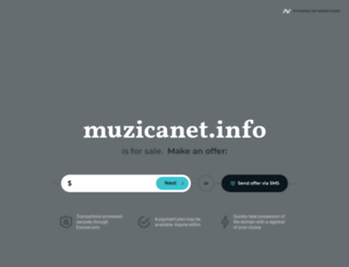 muzicanet.info screenshot