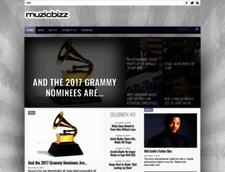 muzicbizz.com screenshot