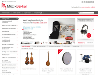 muzikbakkal.com screenshot
