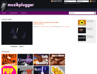 muzikplugger.com screenshot