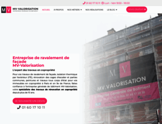 mv-valorisation.fr screenshot