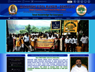 mvmdehradun.org screenshot