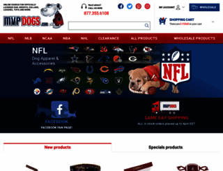 mvpdogs.com screenshot