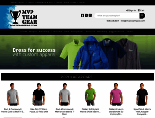 mvpteamgear.com screenshot