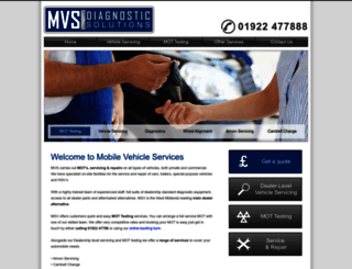 mvs-online.co.uk screenshot