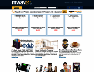 mwave.com screenshot