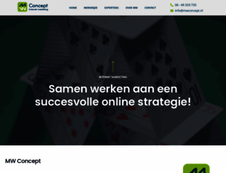 mwconcept.nl screenshot