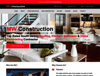 mwconstructionjersey.com screenshot