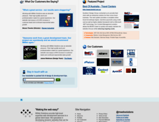 mwebsolutions.com.au screenshot