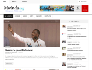 mwinda.org screenshot