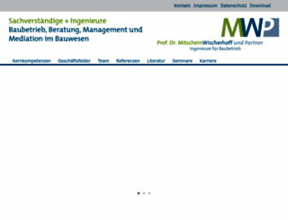 mwp-online.de screenshot