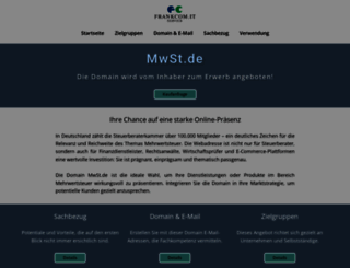 mwst.de screenshot