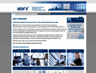 mwv-seminare.de screenshot