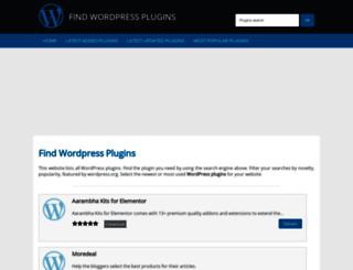 mx.find-wordpress-plugins.com screenshot