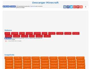 mx.minecraftx.org screenshot