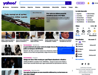 mx.noticias.yahoo.com screenshot