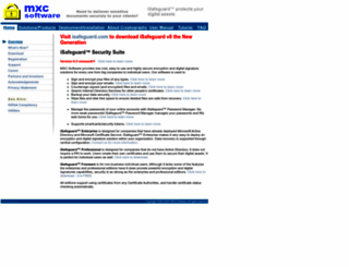mxcsoft.com screenshot