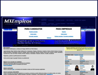 mxempleos.com screenshot