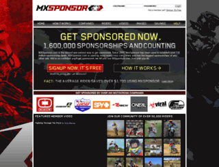 mxsponsor.com screenshot