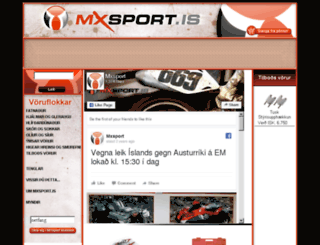 mxsport.is screenshot