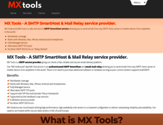 mxtools.co.uk screenshot