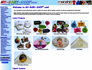 my-baby-shop.com screenshot