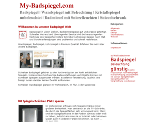 my-badspiegel.com screenshot