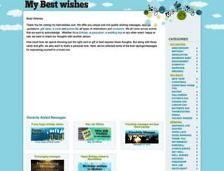 my-best-wishes.com screenshot