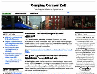 my-camping-blog.de screenshot