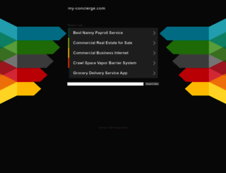 my-concierge.com screenshot