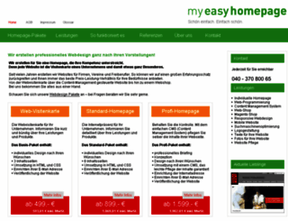 my-easy-homepage.de screenshot