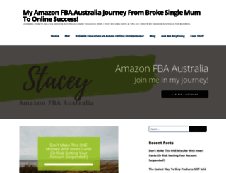 my-fba-australia-journey.com screenshot