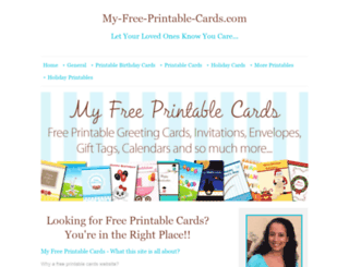 my-free-printable-cards.com screenshot