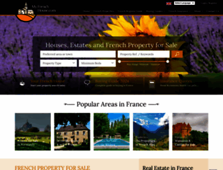 my-french-house.com screenshot