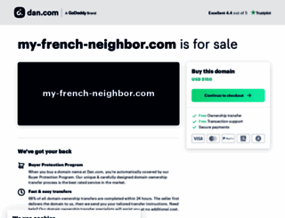 my-french-neighbor.com screenshot