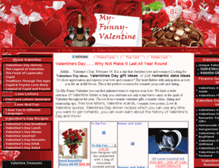 my-funny-valentine.com screenshot