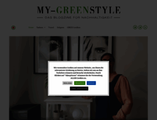 my-greenstyle.com screenshot