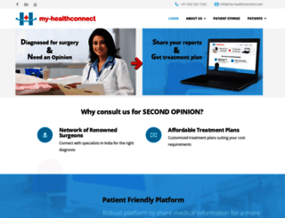 my-healthconnect.com screenshot