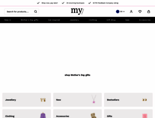 my-jewellery.com screenshot