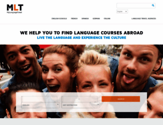 my-language-travel.com screenshot