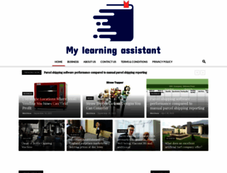 my-learning-assistant.com screenshot