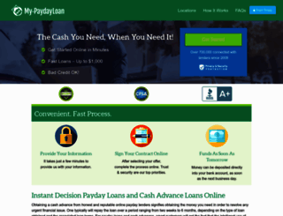 my-paydayloan.com screenshot
