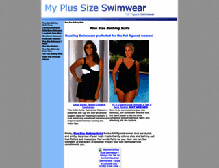 my-plus-size-swimwear.com screenshot