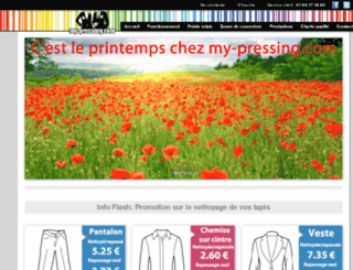 my-pressing.com screenshot