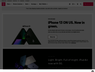 my-t-mobile.com screenshot