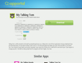 my-talking-tom.apportal.co screenshot